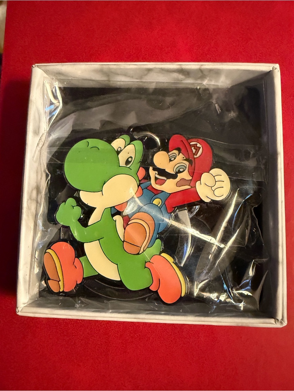 Super Mario & Yoshi Keychain Charm - Green